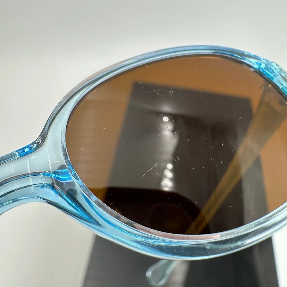 Ray-Ban Sunglasses Kids RJ9187S 7081/3 Oval Translucent Blue Ages 0-4 Toddler
